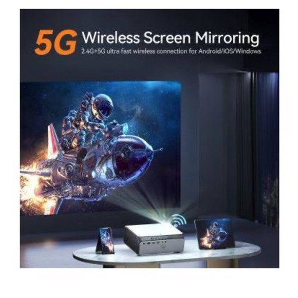 Projector with screen - Picture 13 of 16